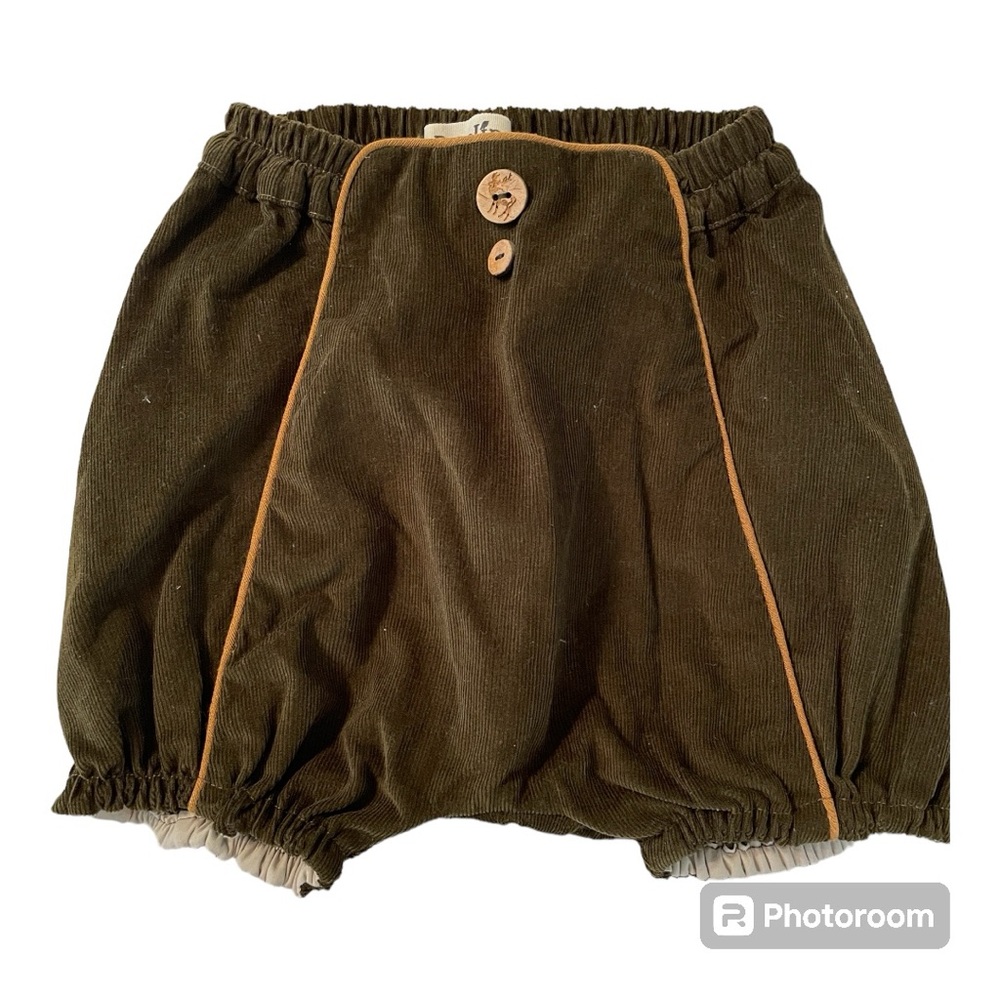 POPELIN Shorts 4T 5T Brown Corduroy NWOT